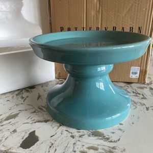 Brand New Pottery Barn Rhodes Ceramic Drink Stand